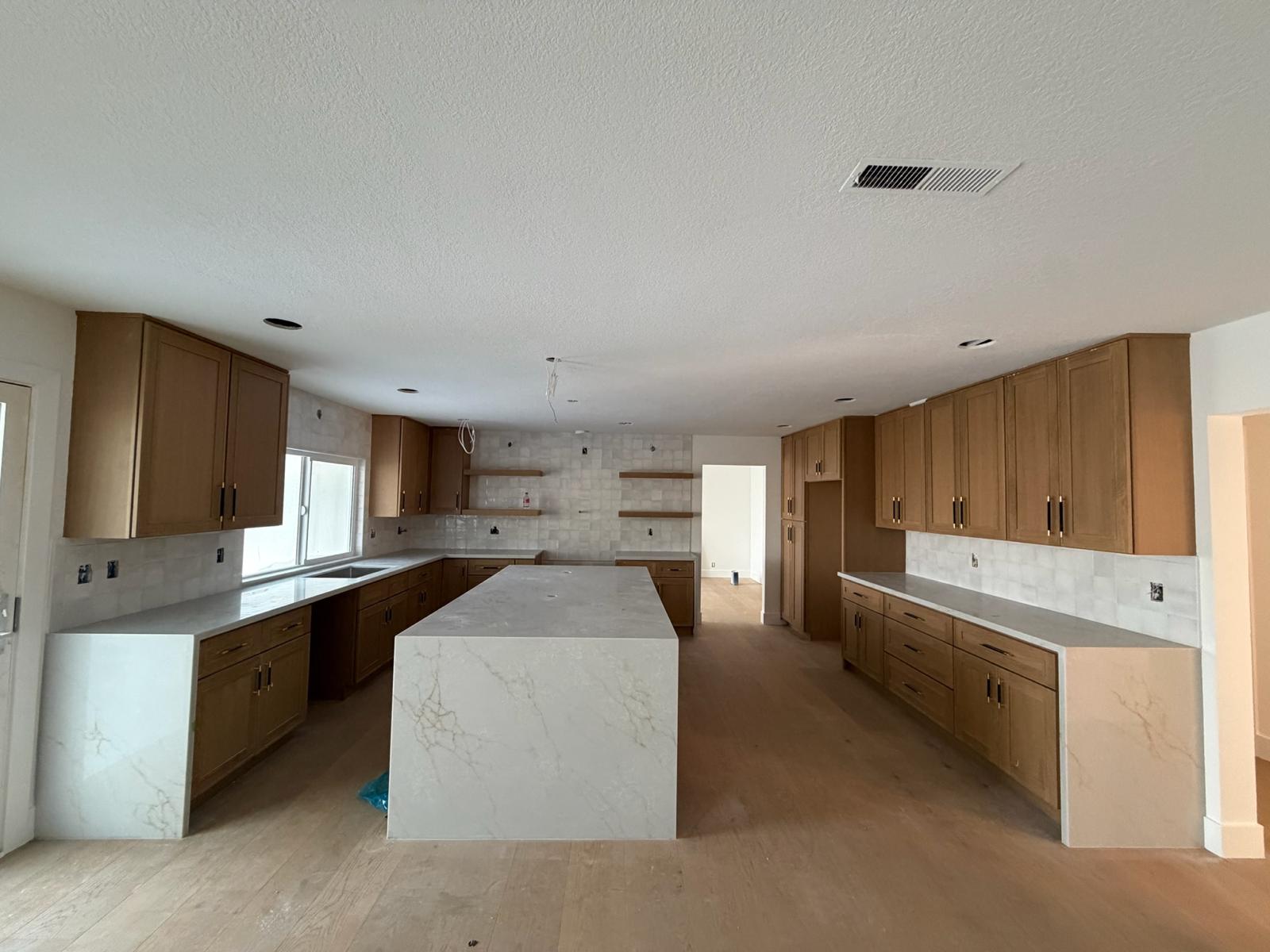 Kitchen remodeling project by Premier Concepts Development Inc.