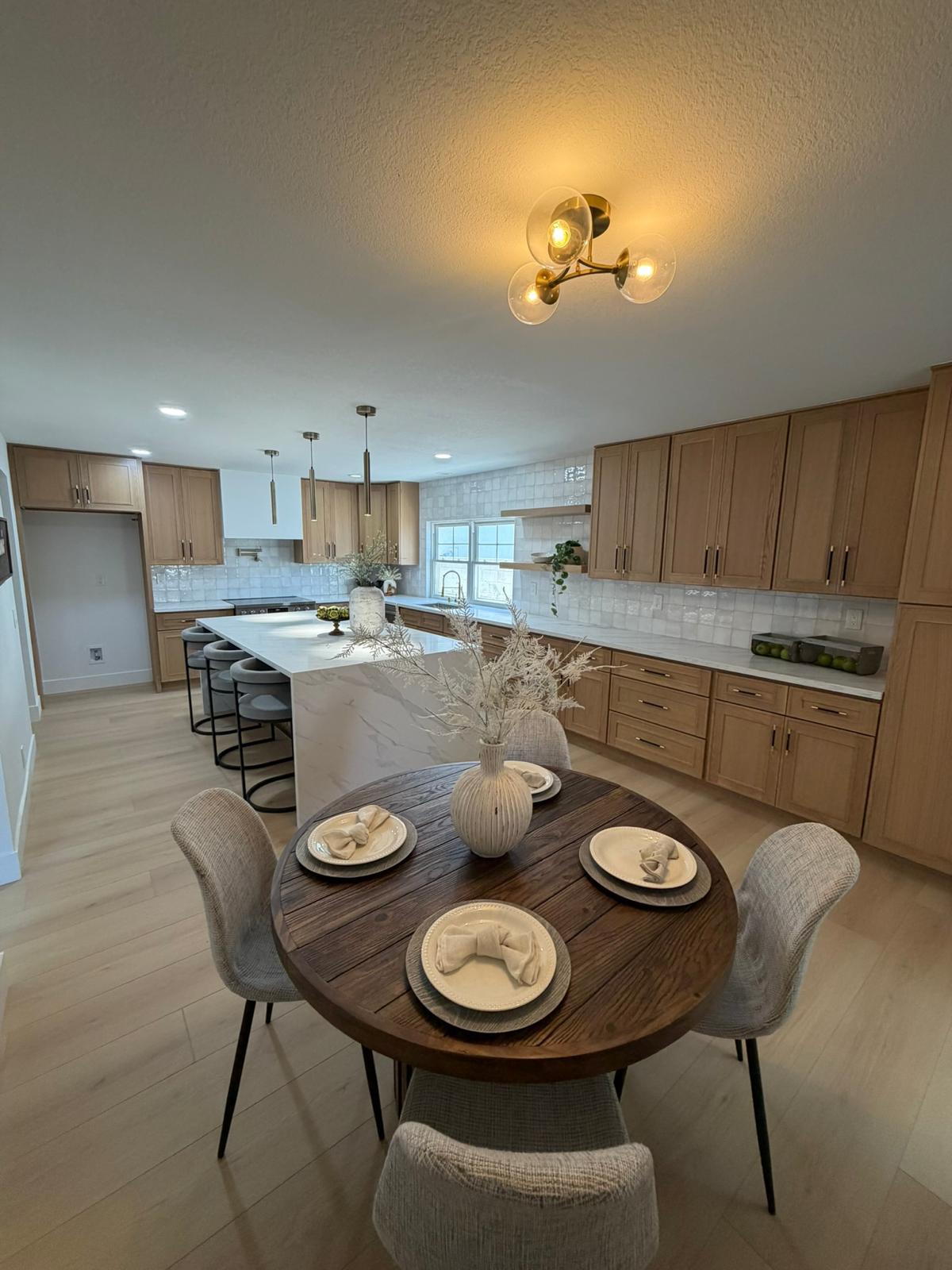 Kitchen remodeling project by Premier Concepts Development Inc.