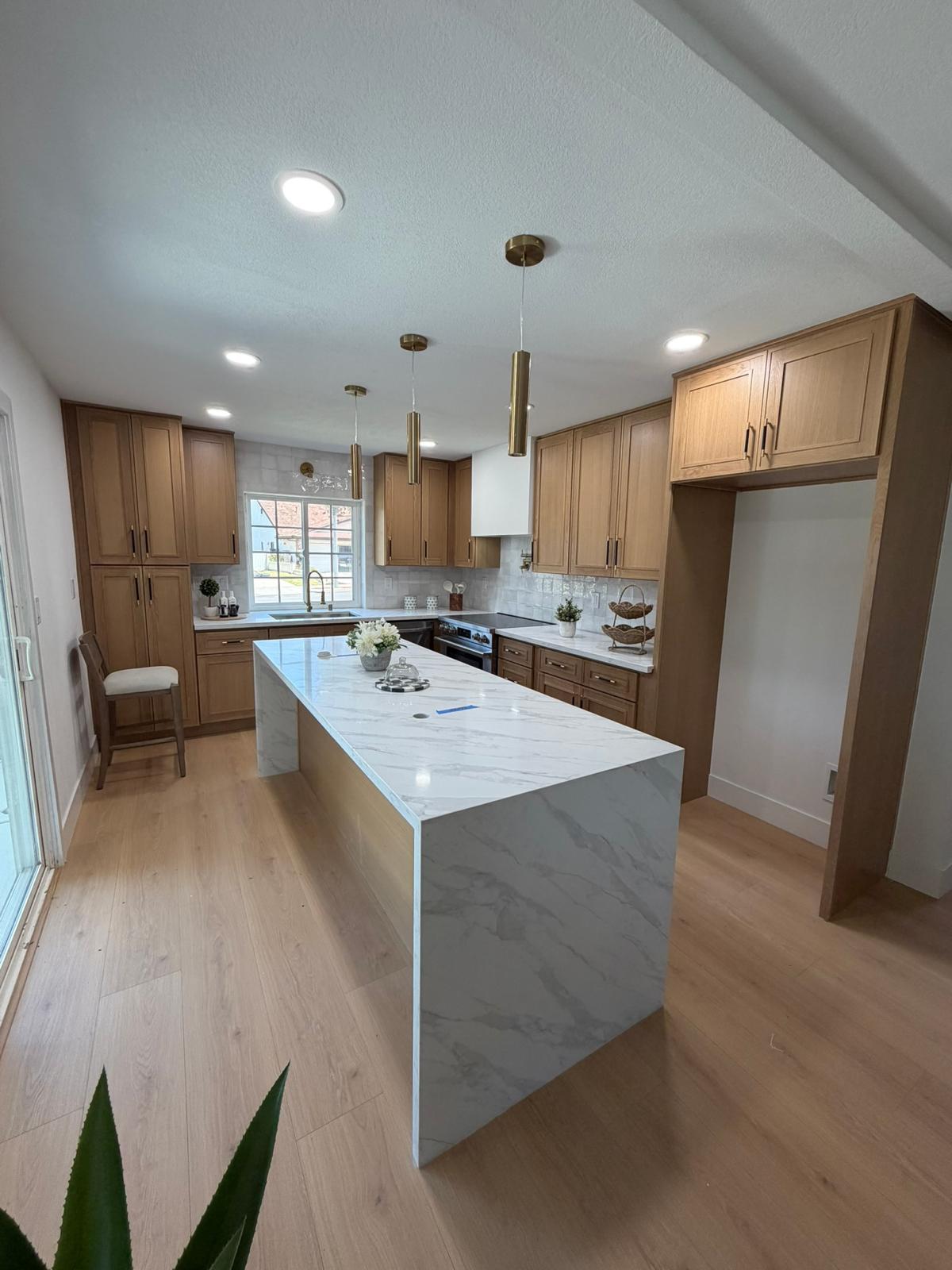 Kitchen remodeling project by Premier Concepts Development Inc.